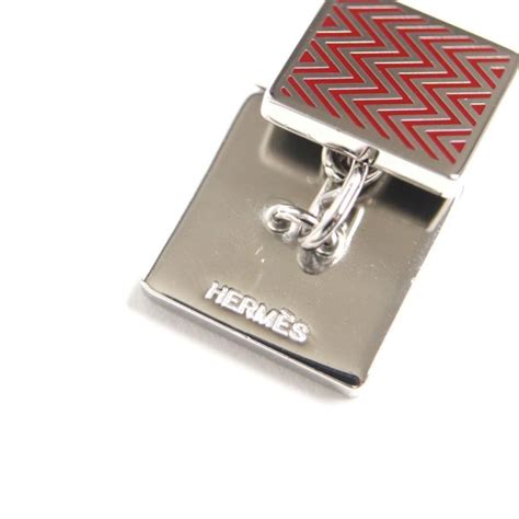 authentic Hermes cufflink pattern